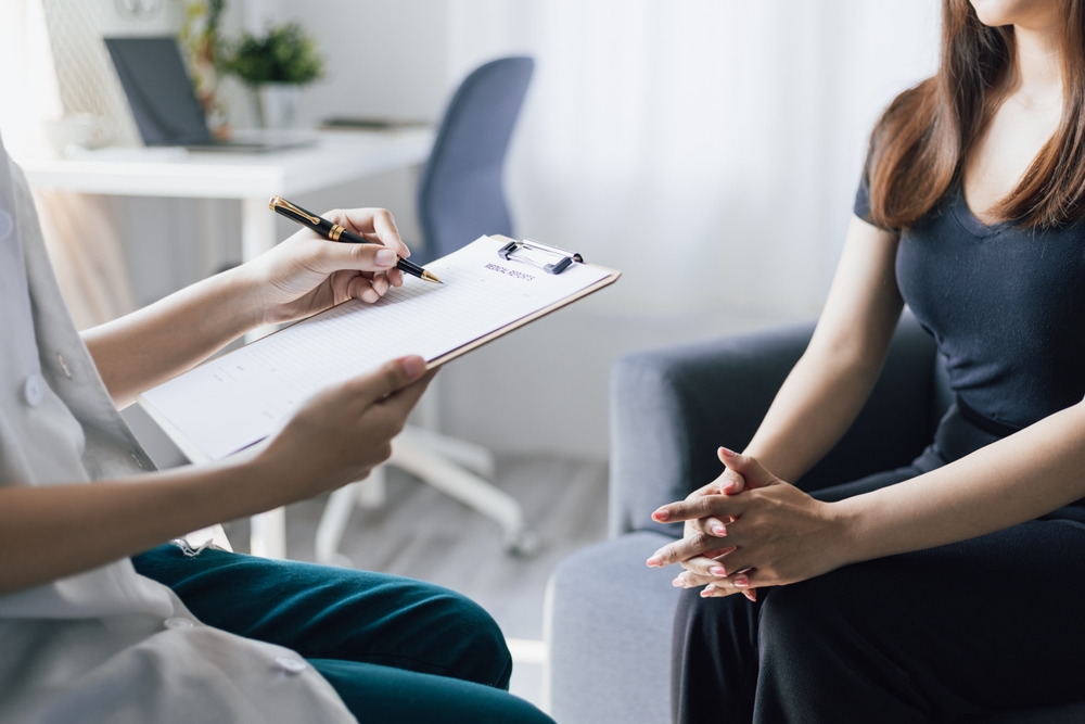WomanVisitsADoctorInAHospitalExaminationRoomFor | GHL Foundation